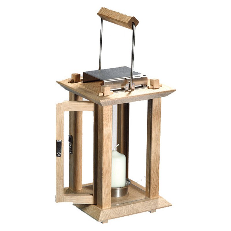 Holzlaterne, gross